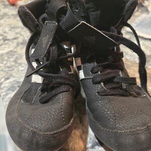 Adidas Black And White Wrestling Shoes